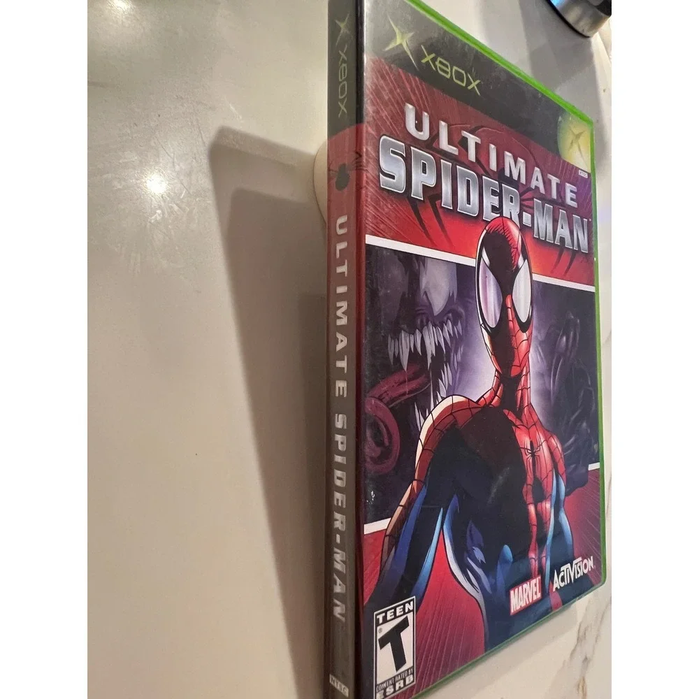 Original Xbox Ultimate Spider-Man + Spider-Man 2 Bundle CIB Complete Tested 2005